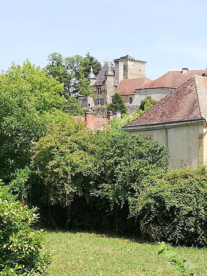 Vue Du Chateau D'Excideuil En Chambres Exterior photo